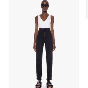 Mother Hight Waisted Pointy Study Nerdy in Vroom 28